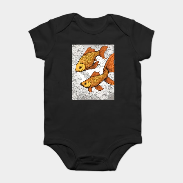 From Guppies to Giants Baby Bodysuit by animegirlnft